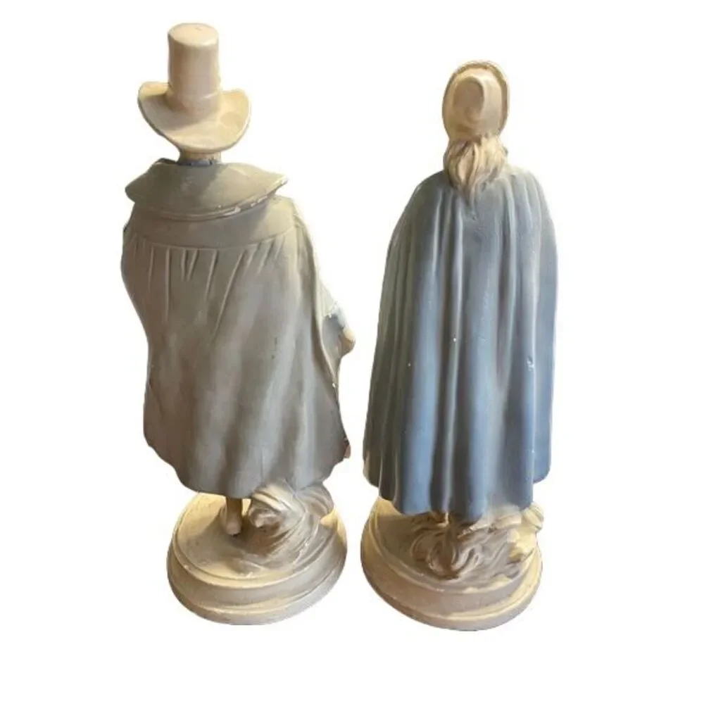 Vintage Porcelain Colonial Figurines Decorative Statues Home Decor‎ Collectibles